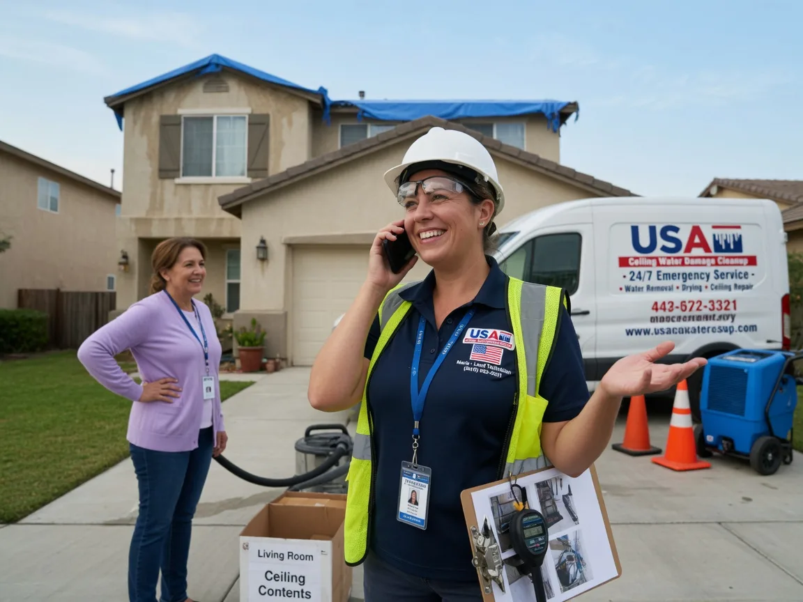 Ceiling Water Damage Restoration Ethan, SD FAQs